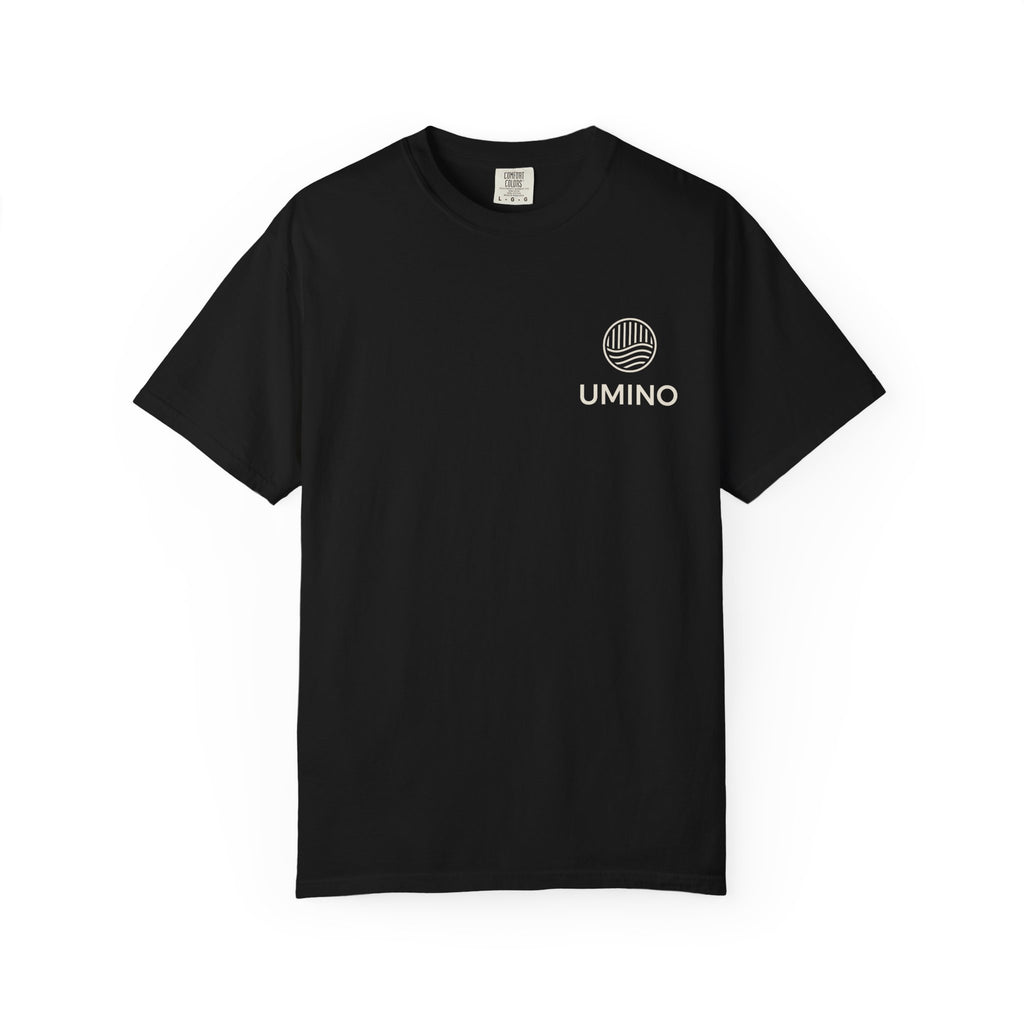 Umino Minimal Logo T-Shirt - Soft Garment-Dyed Tee