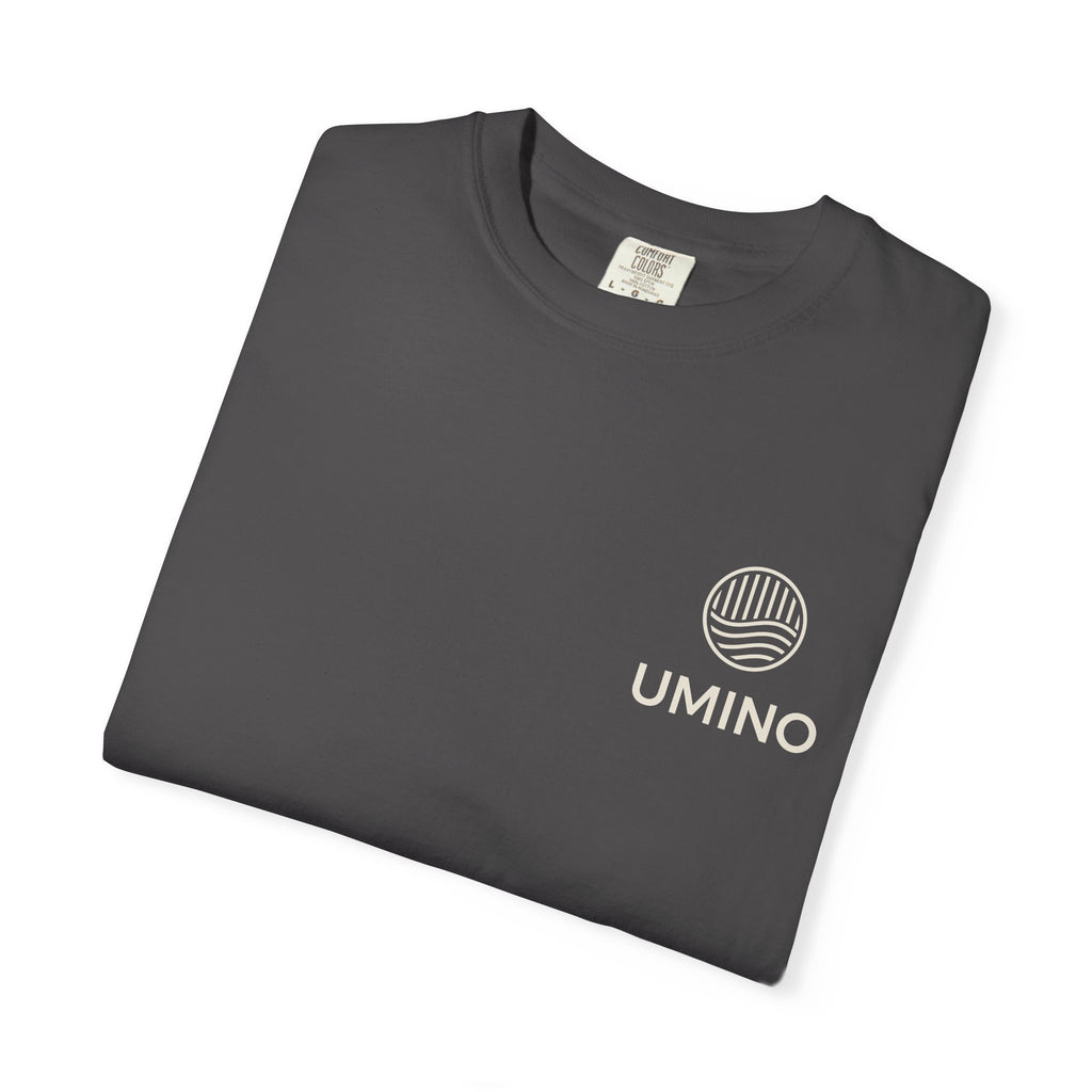 Umino Minimal Logo T-Shirt - Soft Garment-Dyed Tee