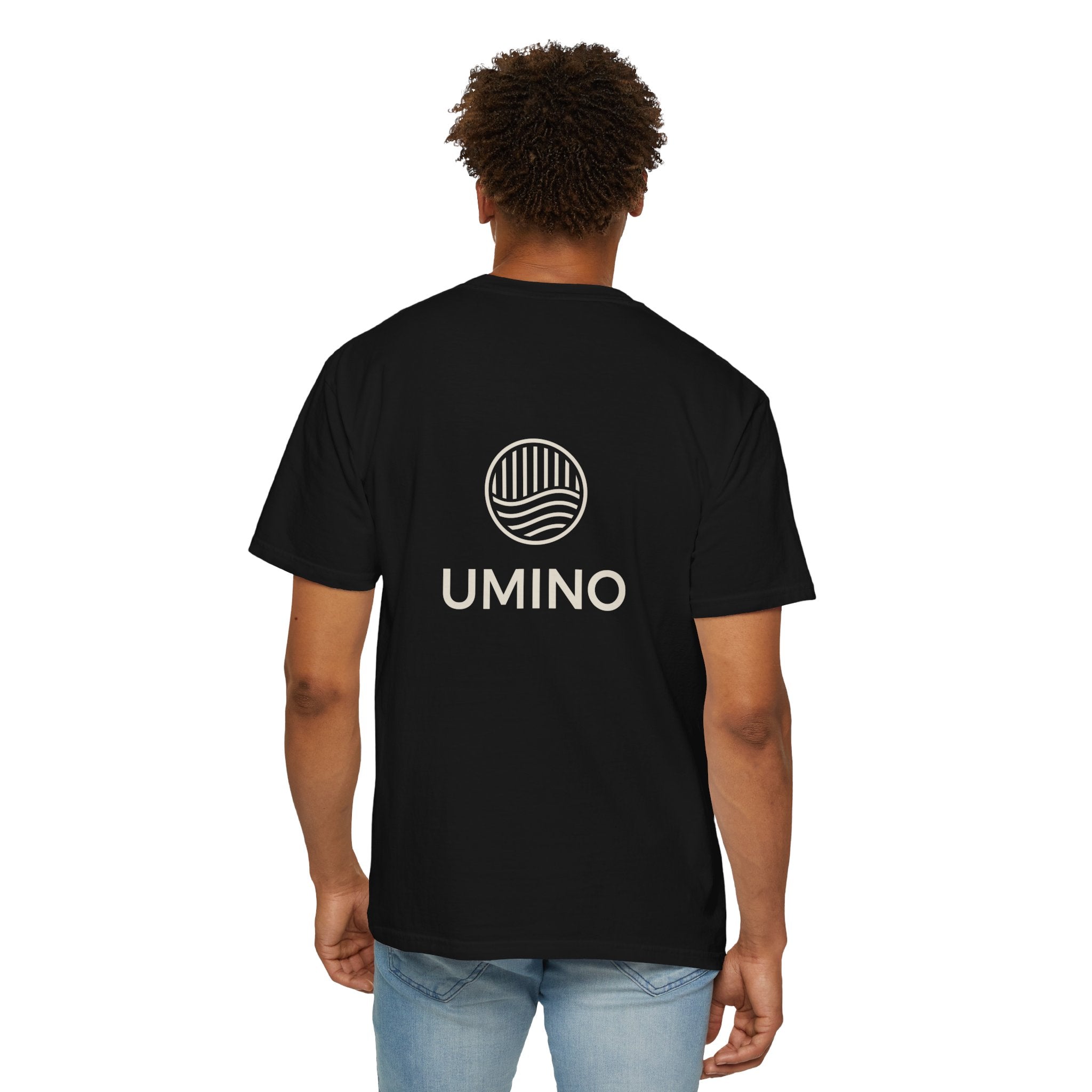 Umino Minimal Logo T-Shirt - Soft Garment-Dyed Tee