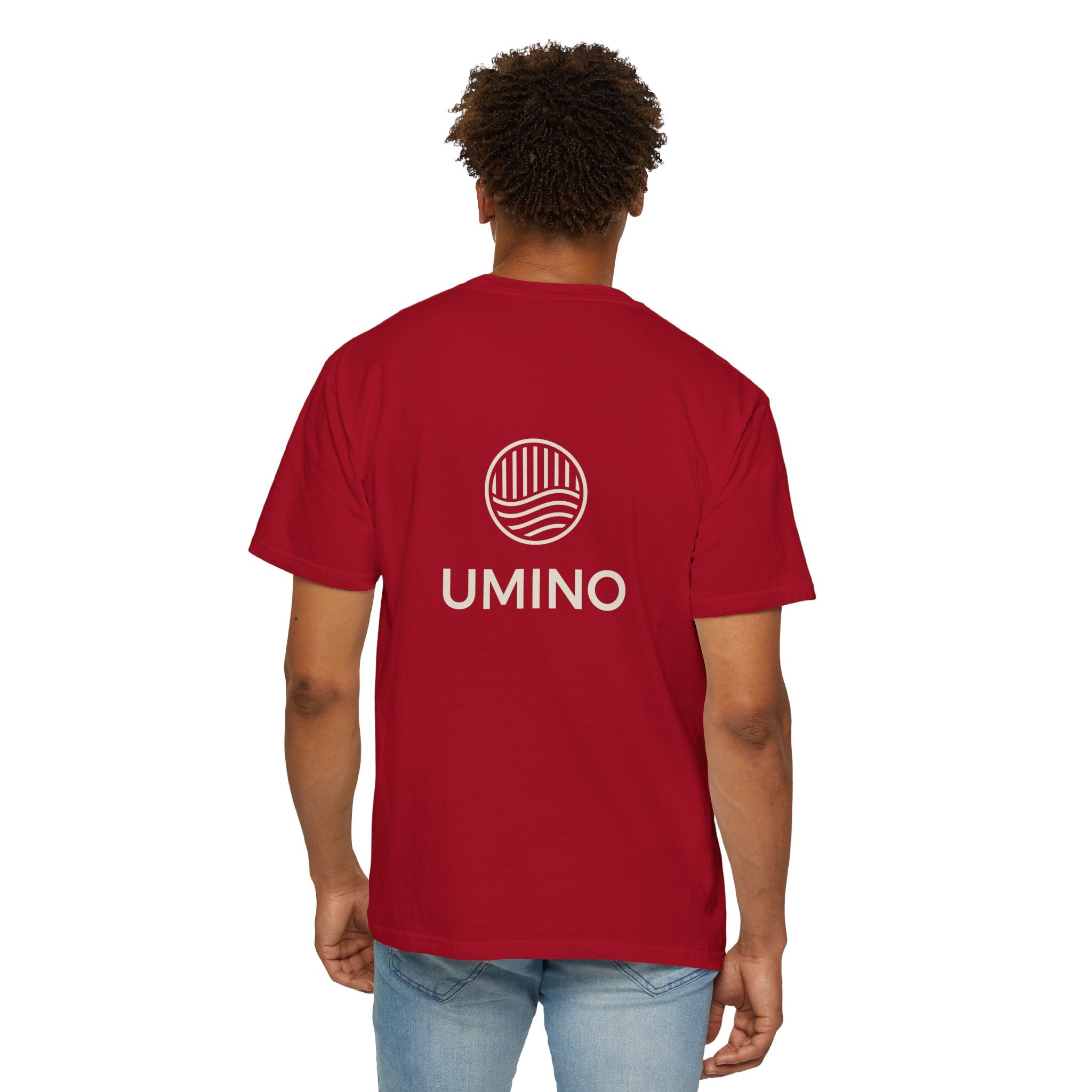Umino Minimal Logo T-Shirt - Soft Garment-Dyed Tee