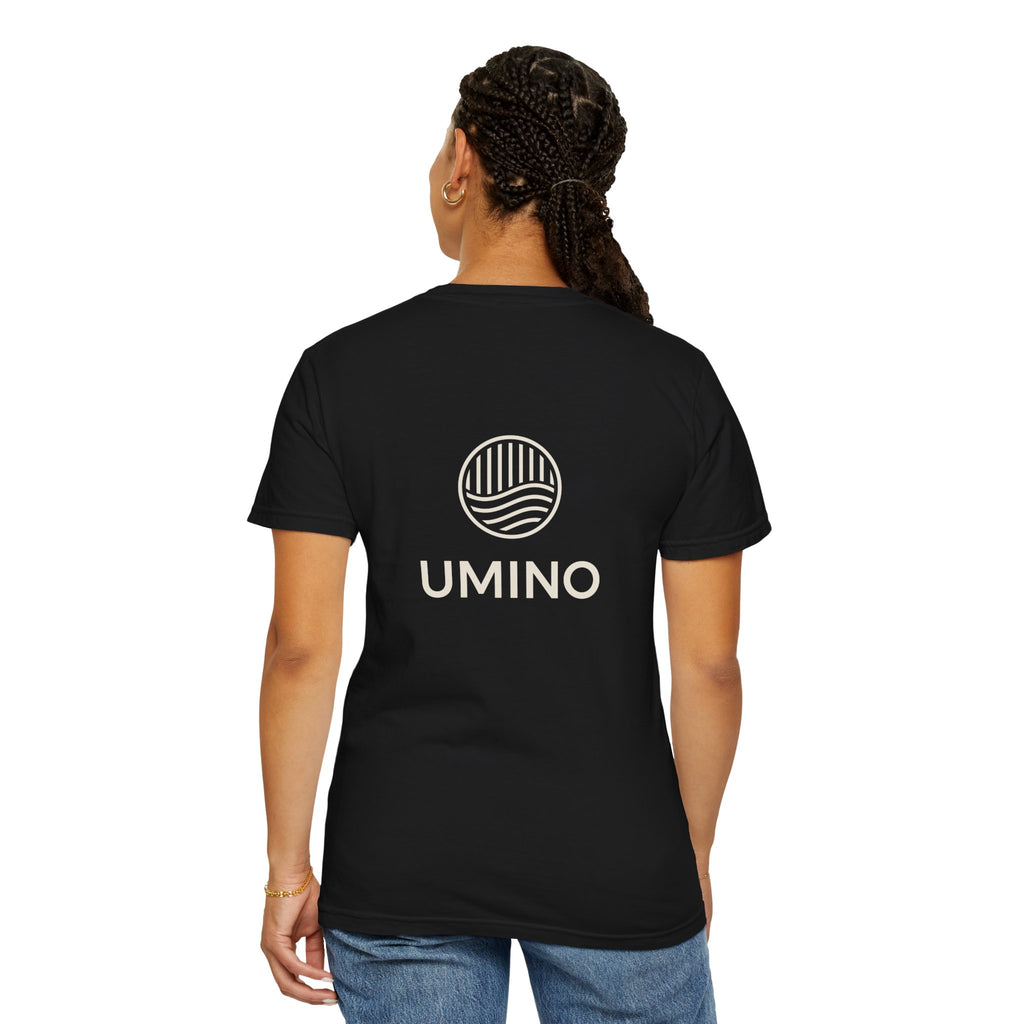 Umino Minimal Logo T-Shirt - Soft Garment-Dyed Tee