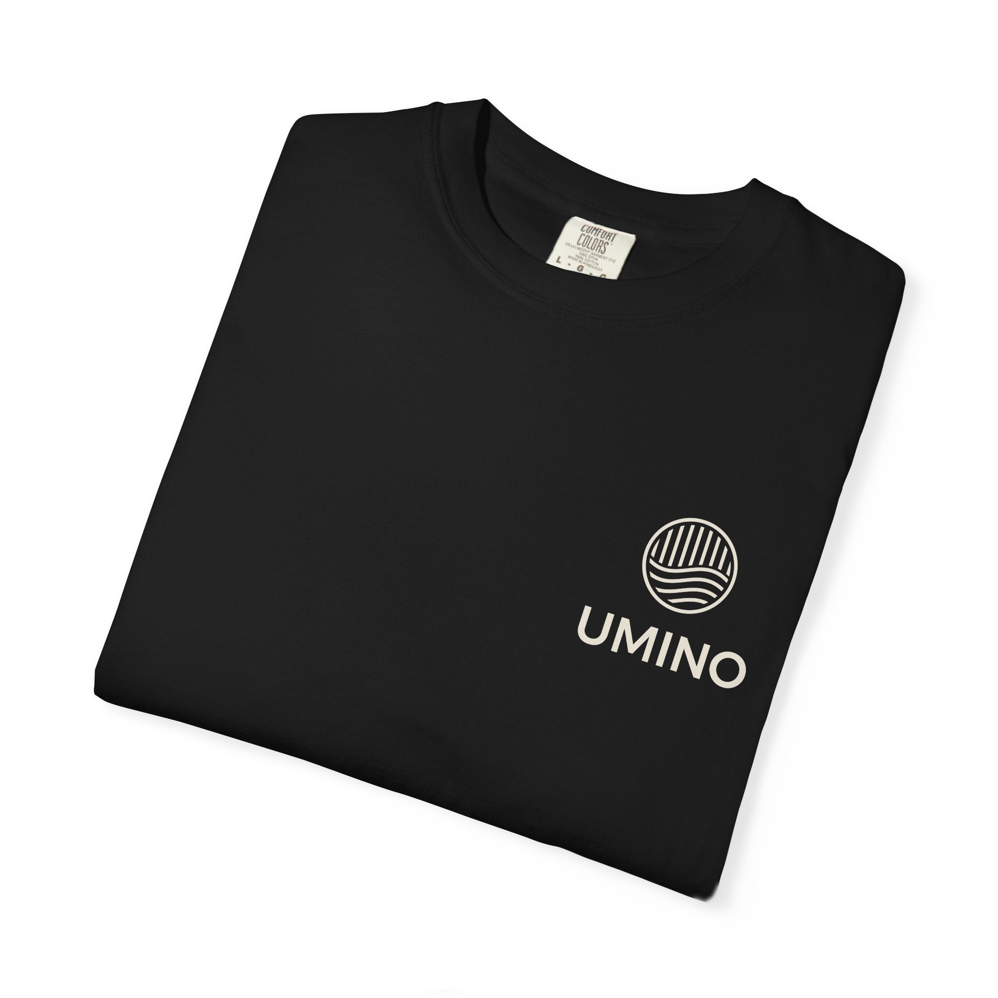 Umino Minimal Logo T-Shirt - Soft Garment-Dyed Tee