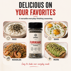 Umino Furikake | Multi-Purpose Japanese Seasoning with Nori, Sesame & Sea Salt | USA Made, Additive & MSG Free | 4.5 oz