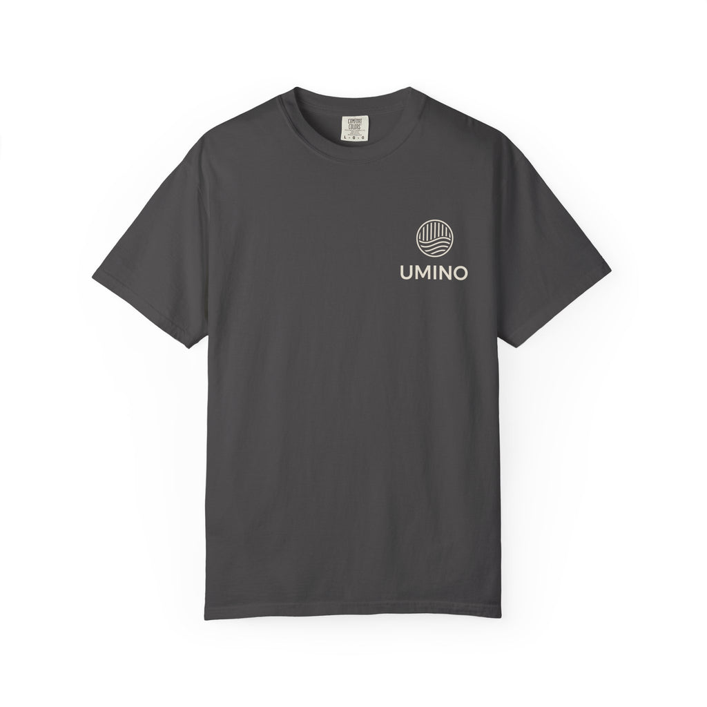 Umino Minimal Logo T-Shirt - Soft Garment-Dyed Tee