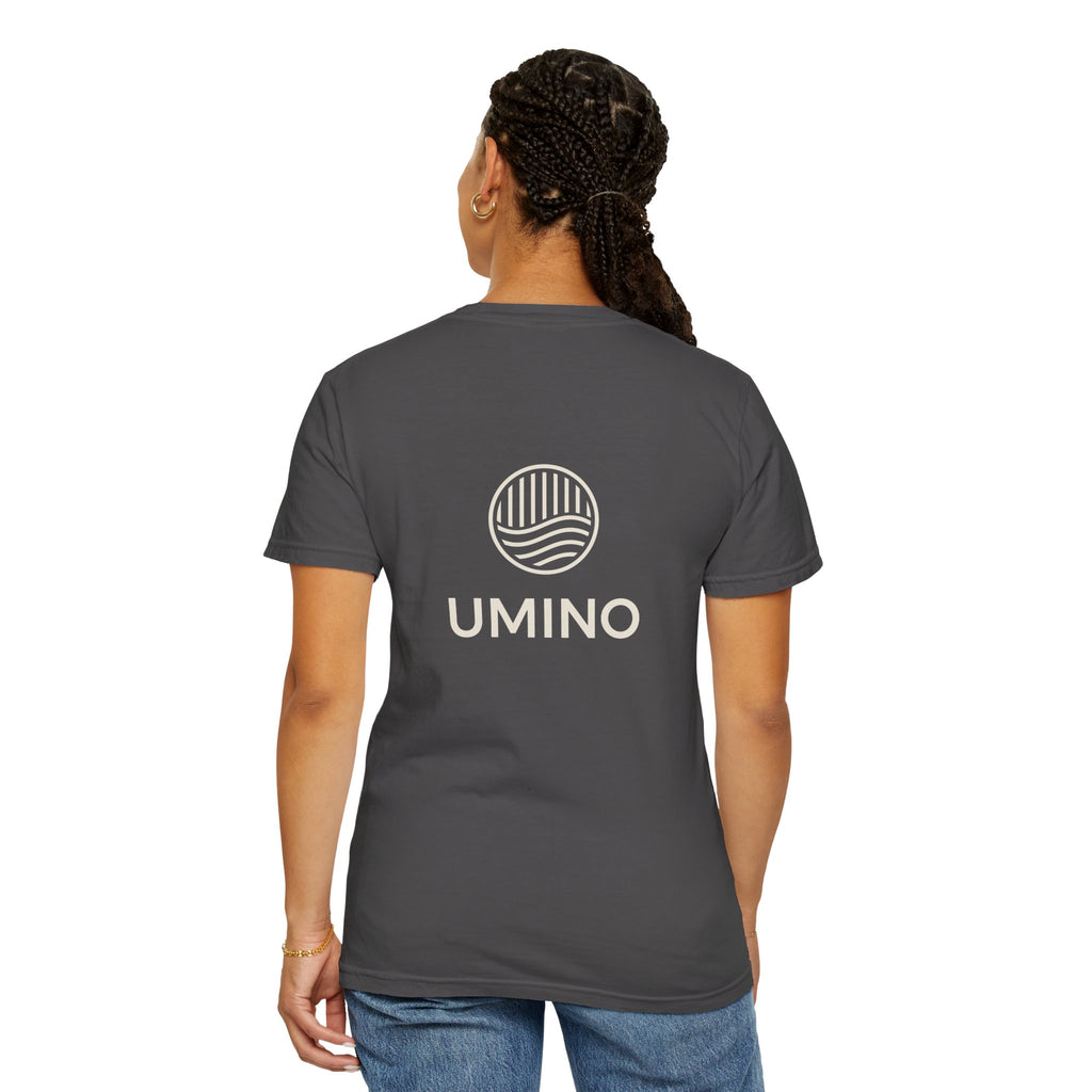 Umino Minimal Logo T-Shirt - Soft Garment-Dyed Tee