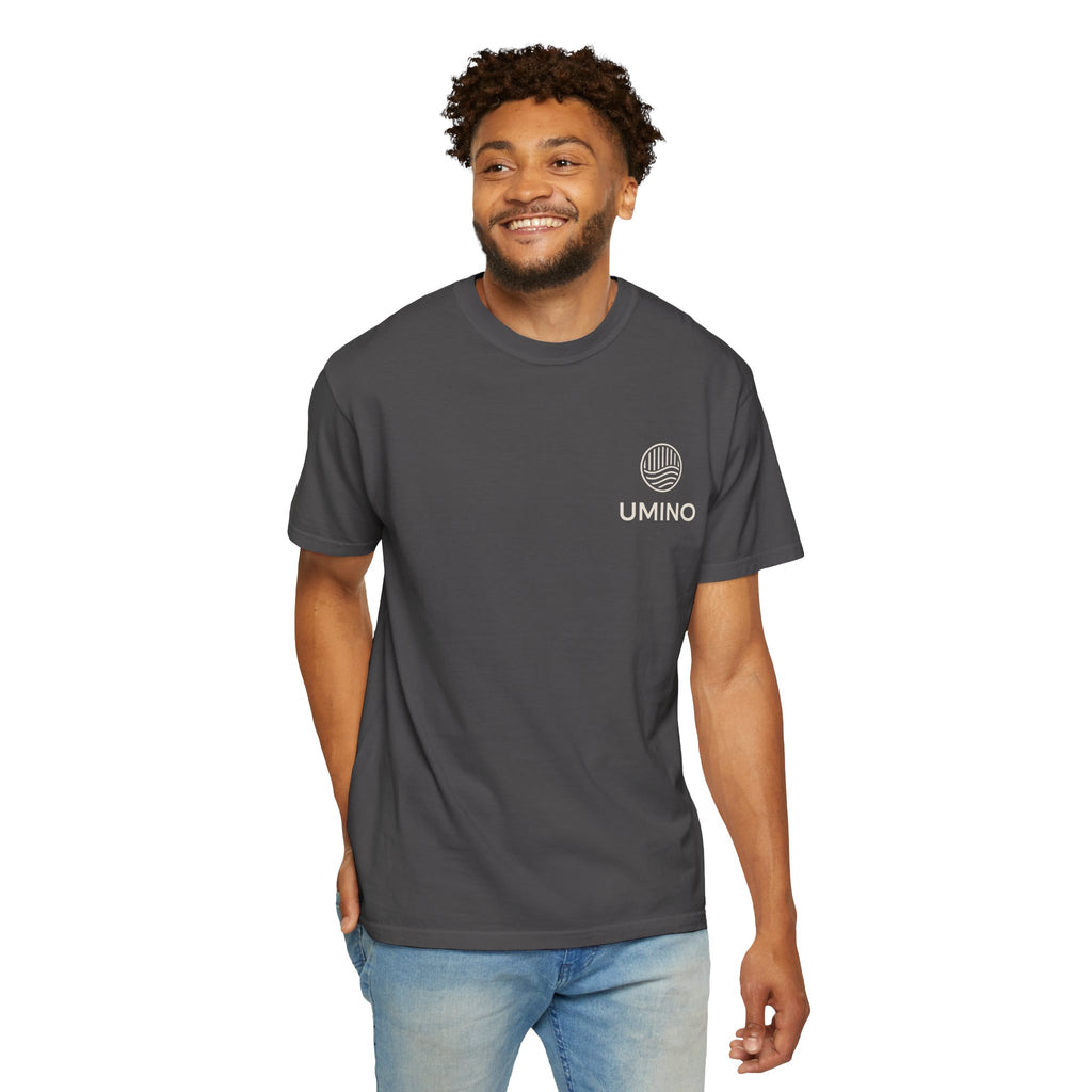 Umino Minimal Logo T-Shirt - Soft Garment-Dyed Tee