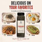 Umino Furikake | Multi-Purpose Japanese Seasoning with Nori, Sesame & Sea Salt | USA Made, Additive & MSG Free | 13.2 oz