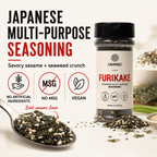 Umino Furikake | Multi-Purpose Japanese Seasoning with Nori, Sesame & Sea Salt | USA Made, Additive & MSG Free | 4.5 oz